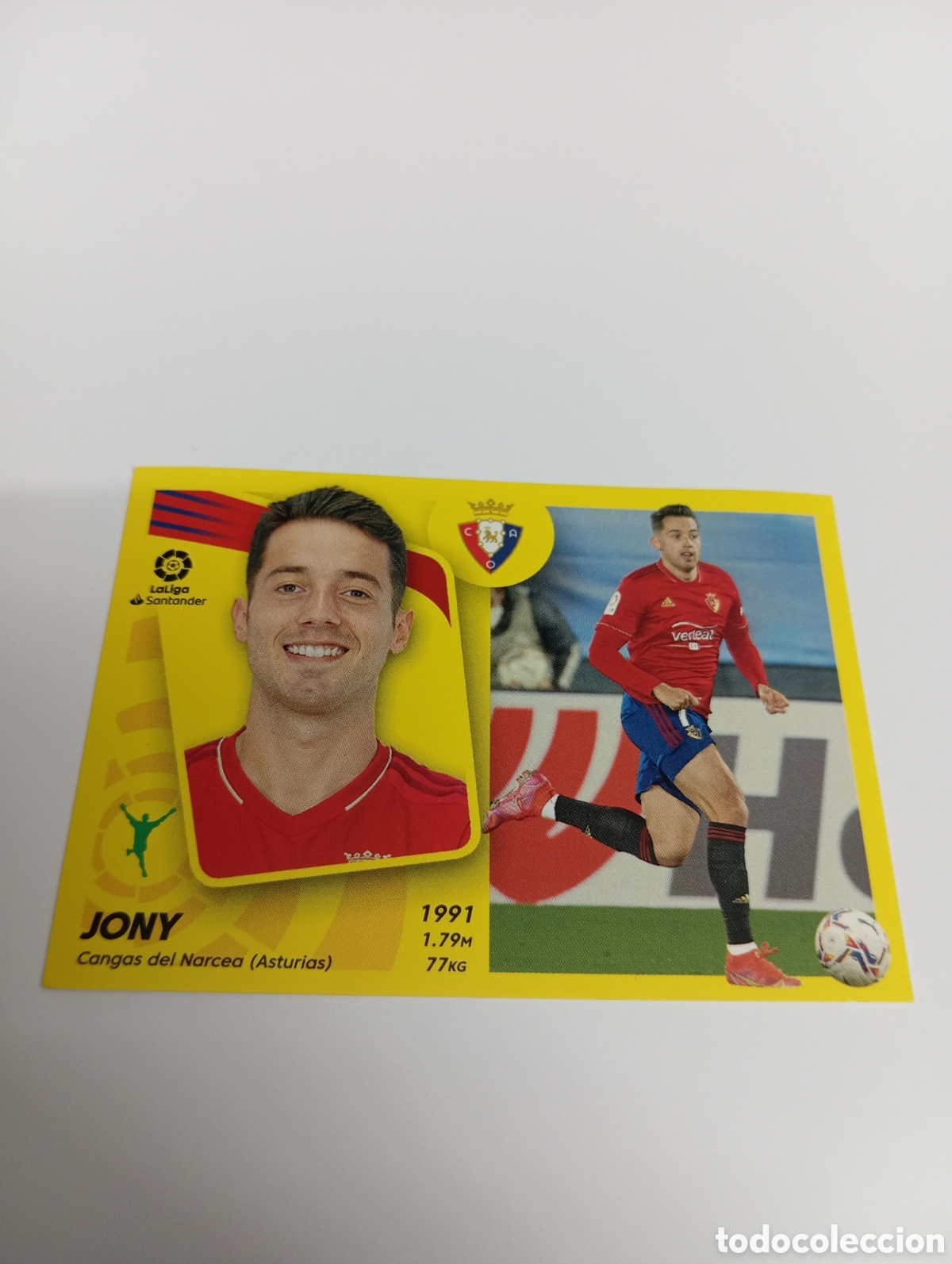 Figurine di Calcio: Jony 18 A OSASUNA 21-22 ESTE 2021 2022 PANINI