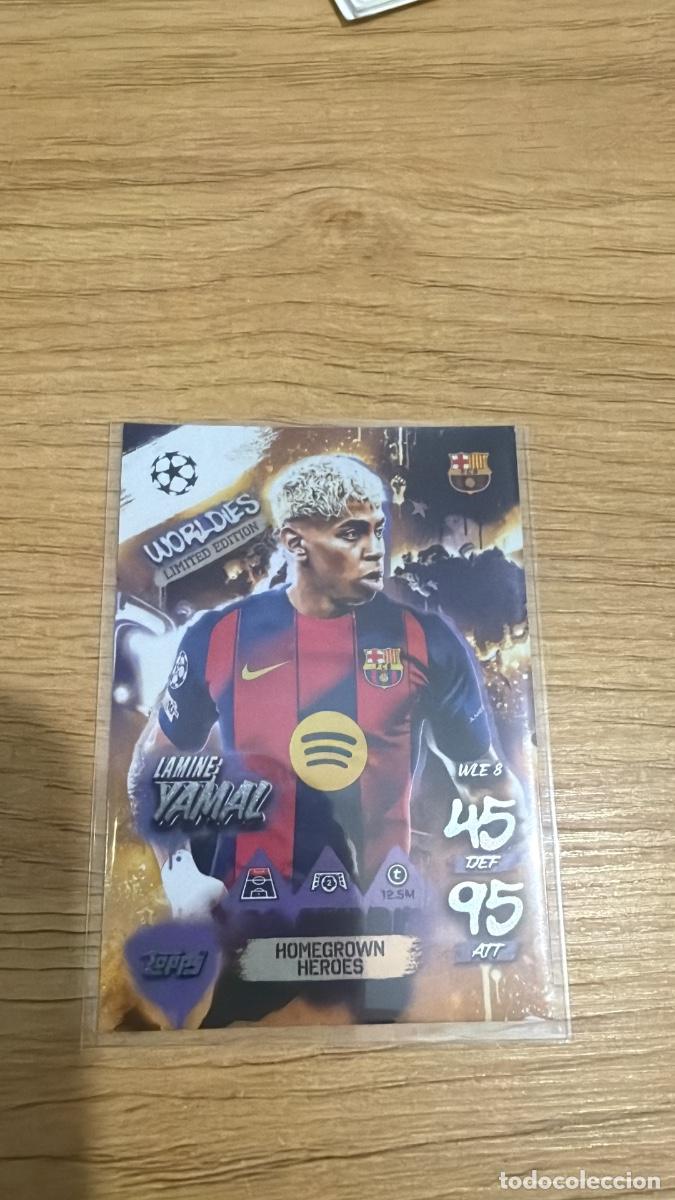 Cromos de F&uacute;tbol: Lamine Yamal worldies