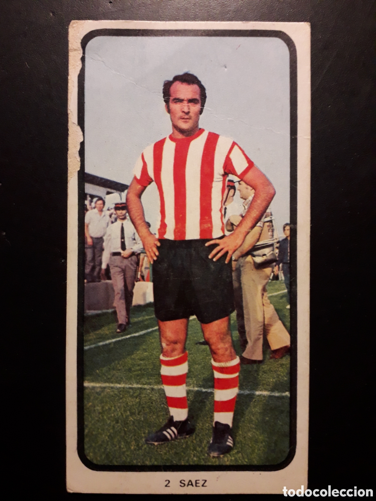 Cromos de F&uacute;tbol: S&Aacute;EZ ATHLETIC DE BILBAO N&deg; 2 RUIZ ROMERO 73 74 1973 1974, DESPEGADO FALLO FRONTAL PEDIDO M&Iacute;NIMO 3&euro;