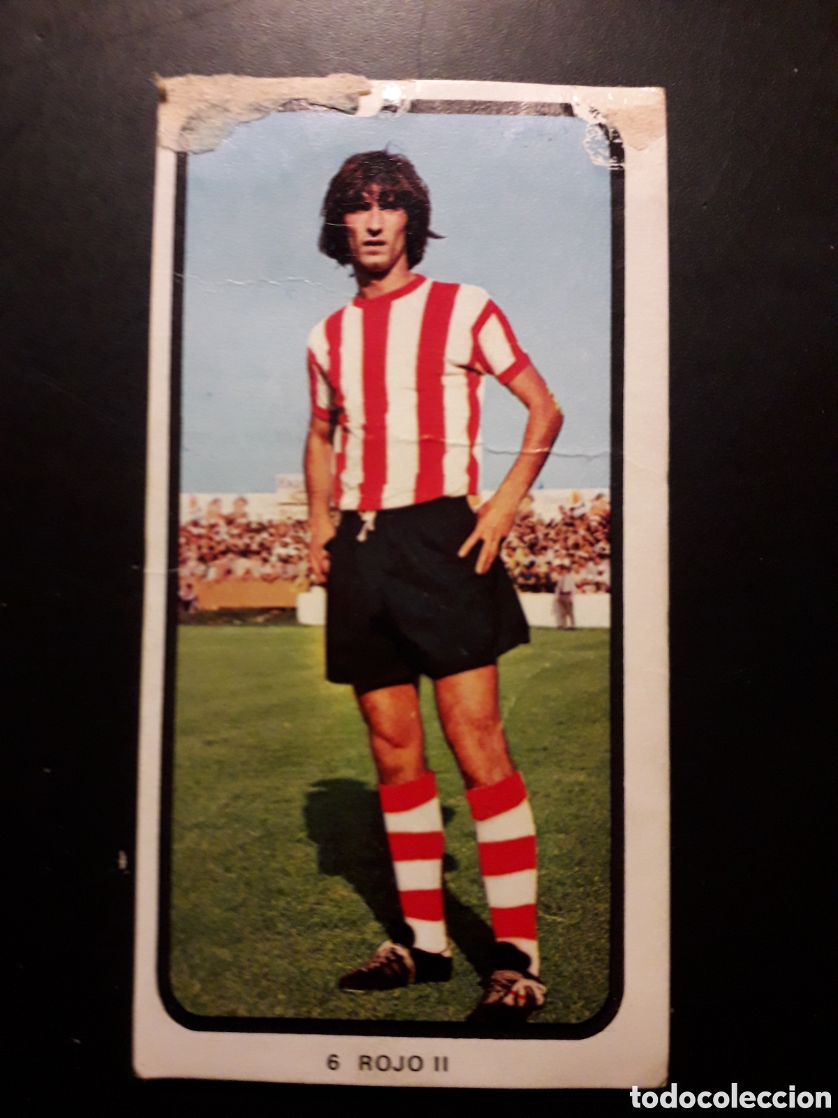 Cromos de F&uacute;tbol: ROJO II ATHLETIC DE BILBAO N&deg; 6 RUIZ ROMERO 73 74 1973 1974 DESPEGADO FALLO FRONTAL PEDIDO M&Iacute;NIMO 3&euro;