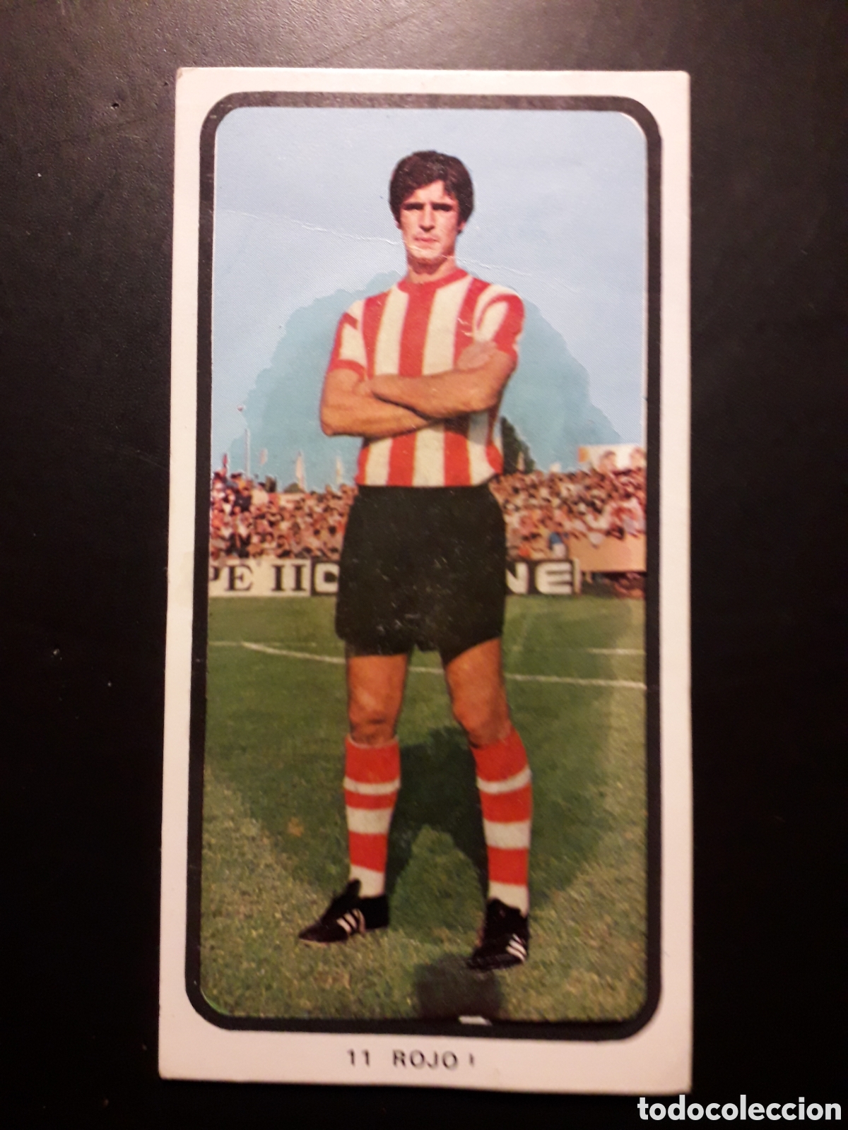Cromos de F&uacute;tbol: ROJO I ATHLETIC DE BILBAO N&deg; 11 RUIZ ROMERO 73 74 1973 1974 DESPEGADO DEFECTUOSO PEDIDO M&Iacute;NIMO 3&euro;