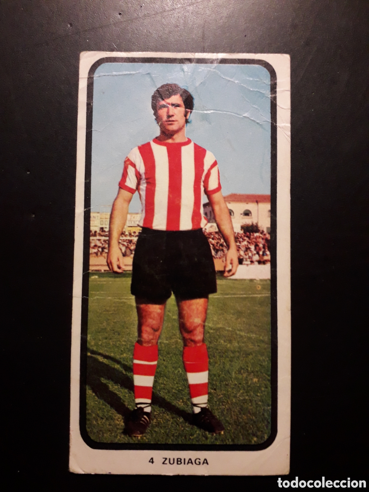 Cromos de F&uacute;tbol: ZUBIAGA ATHLETIC DE BILBAO N&deg; 4 RUIZ ROMERO 73 74 1973 1974, DESPEGADO, ARRUGAS PEDIDO M&Iacute;NIMO 3&euro;