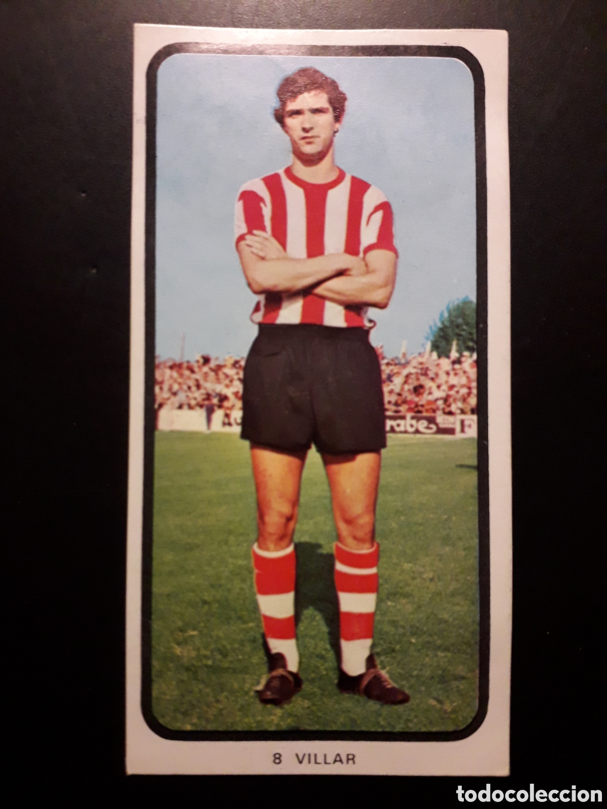 Cromos de F&uacute;tbol: VILLAR ATHLETIC DE BILBAO N&deg; 8 RUIZ ROMERO 73 74 1973 1974, DESPEGADO, PEDIDO M&Iacute;NIMO 3&euro;
