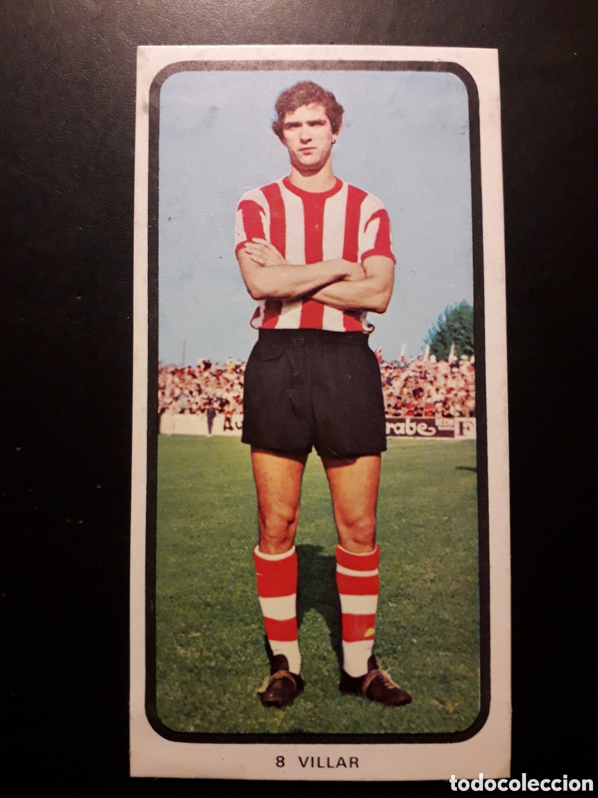 Cromos de F&uacute;tbol: VILLAR ATHLETIC DE BILBAO N&deg; 8 RUIZ ROMERO 73 74 1973 1974, DESPEGADO, PEDIDO M&Iacute;NIMO 3&euro;