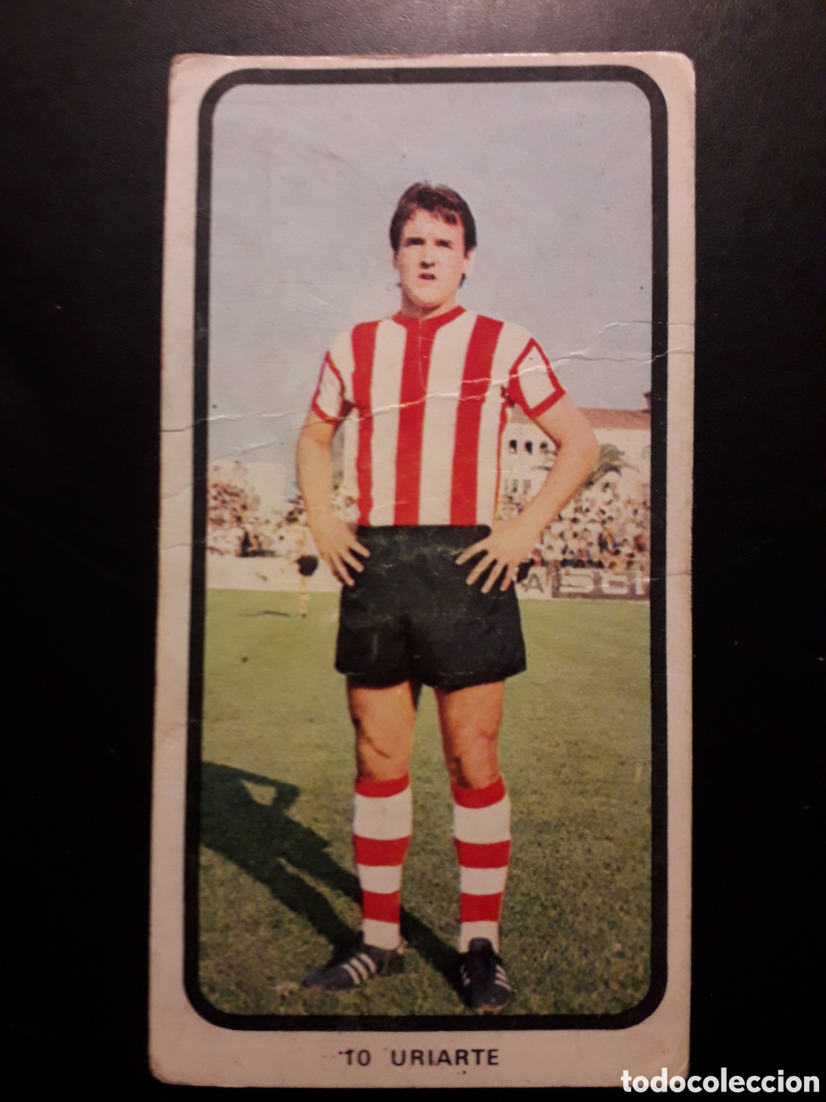 Cromos de F&uacute;tbol: URIARTE ATHLETIC DE BILBAO N&deg; 10 RUIZ ROMERO 73 74 1973 1974 DESPEGADO, ARRUGA, PEDIDO M&Iacute;NIMO 3&euro;
