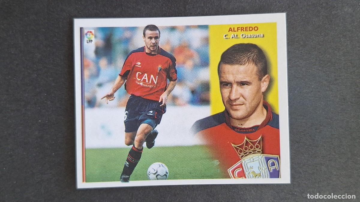 Fu&szlig;ball-Sticker: L3 ALFREDO C. A OSASUNA LIGA ESTE 2002/2003 02 03 NUNCA PEGADO SIN PEGAR