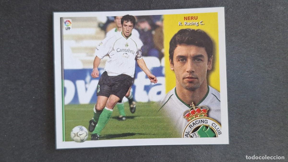 Fu&szlig;ball-Sticker: L3 NERU RACING DE SANTANDER LIGA ESTE 2002/2003 02 03 NUNCA PEGADO SIN PEGAR