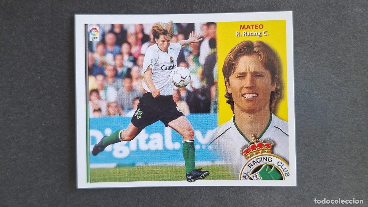 Figurine di Calcio: L3 MATEO RACING DE SANTANDER LIGA ESTE 2002/2003 02 03 NUNCA PEGADO SIN PEGAR