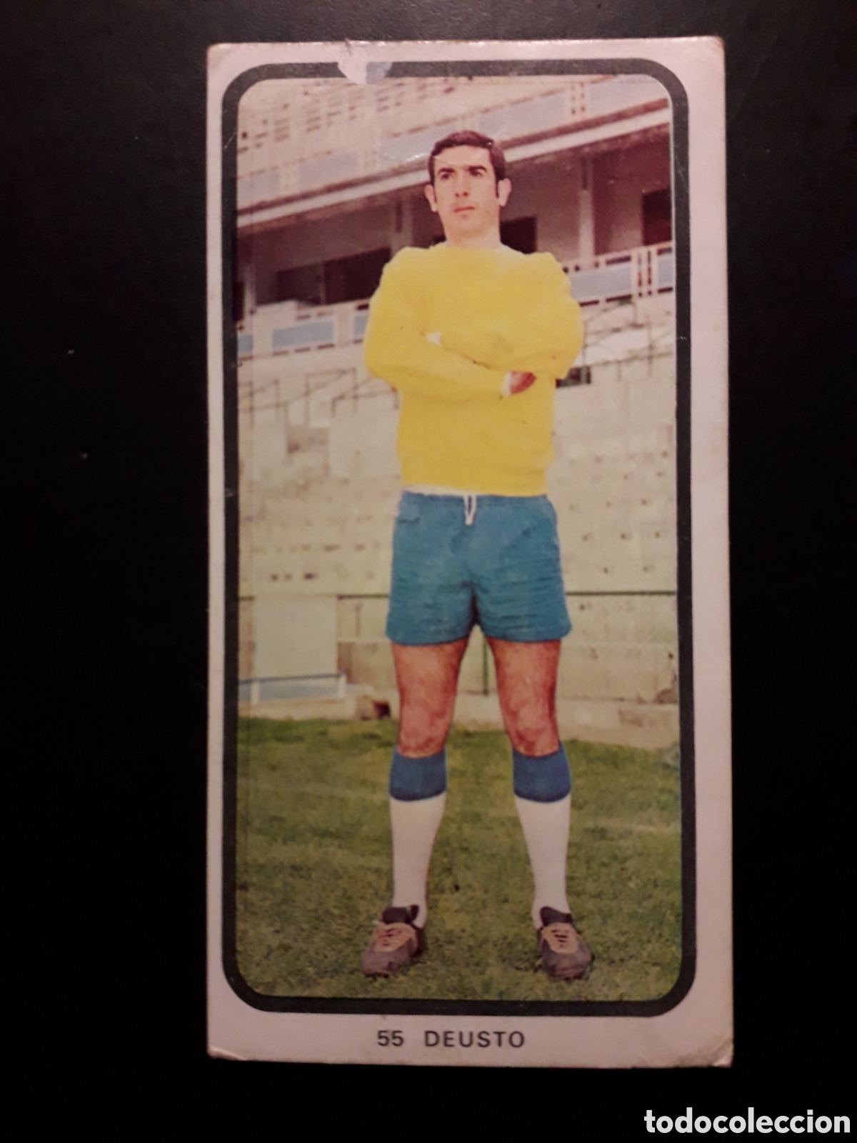 Cromos de F&uacute;tbol: DEUSTO M&Aacute;LAGA N&deg; 55 RUIZ ROMERO 73 74 1973 1974, DESPEGADO, FALLO FRONTAL, PEDIDO M&Iacute;NIMO 3&euro;