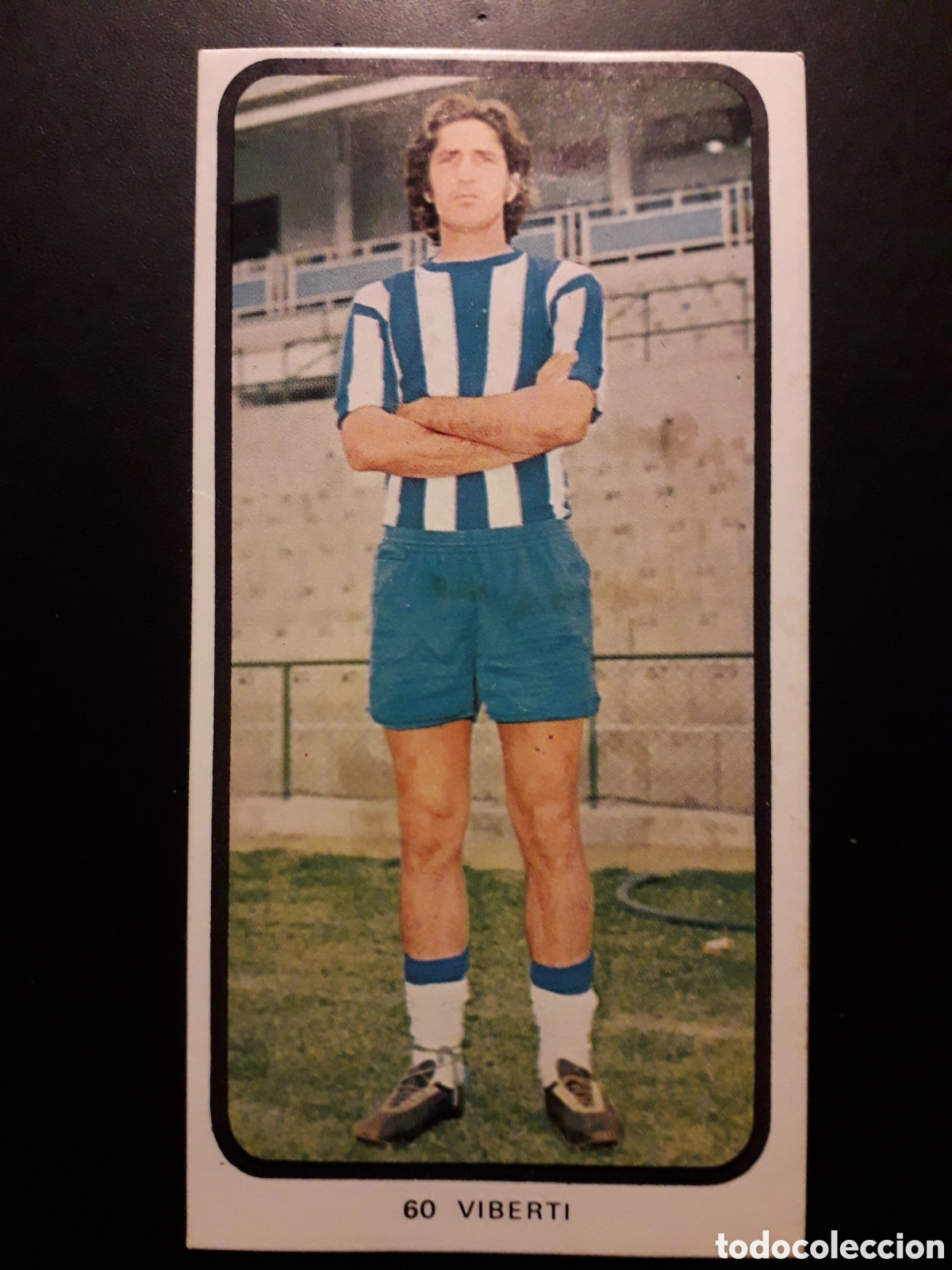 Cromos de F&uacute;tbol: VIBERTI M&Aacute;LAGA N&deg; 60 RUIZ ROMERO 73 74 1973 1974, DESPEGADO, PEDIDO M&Iacute;NIMO 3&euro;