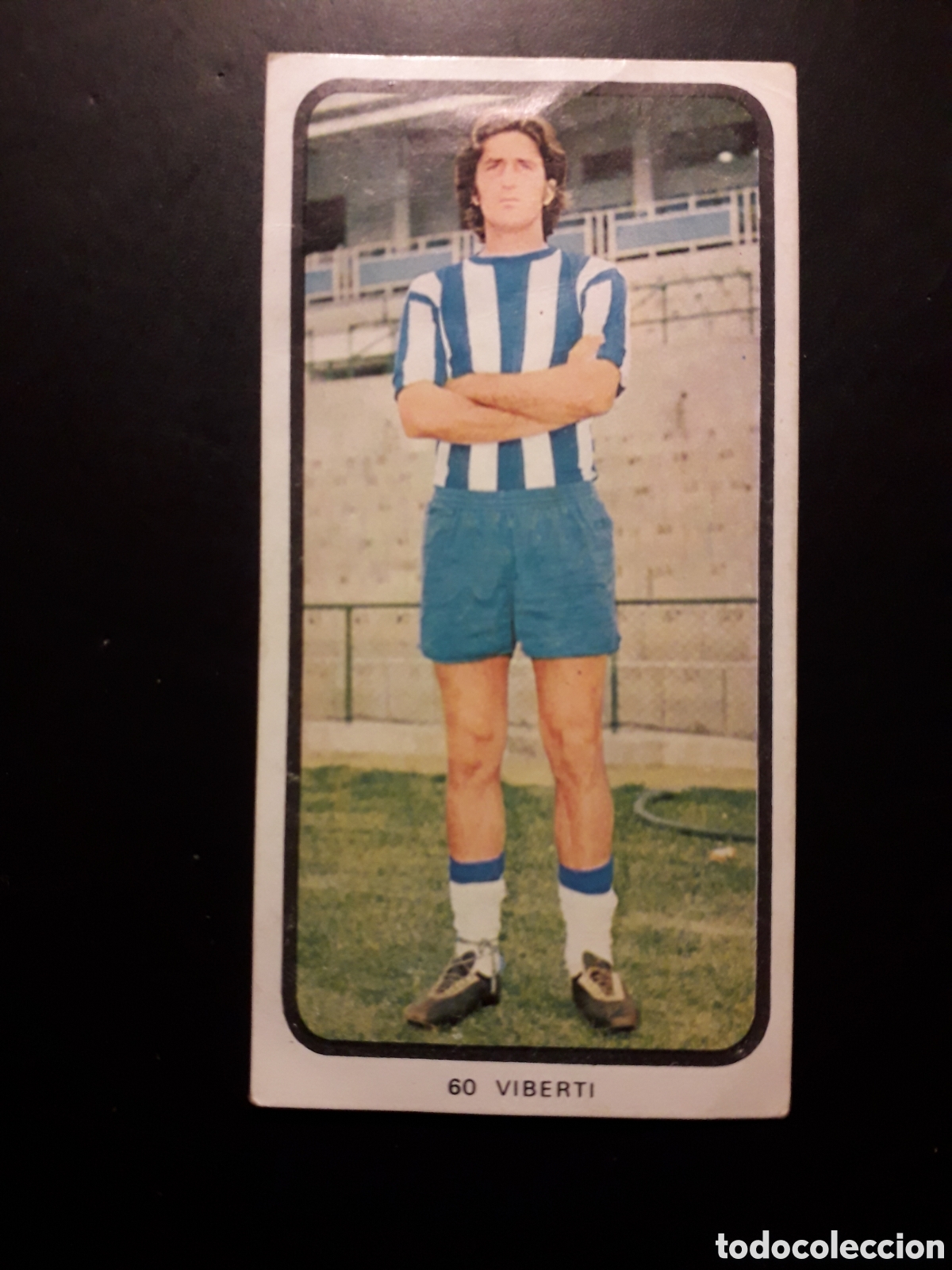 Cromos de F&uacute;tbol: VIBERTI M&Aacute;LAGA N&deg; 60 RUIZ ROMERO 73 74 1973 1974, DESPEGADO, PEDIDO M&Iacute;NIMO 3&euro;