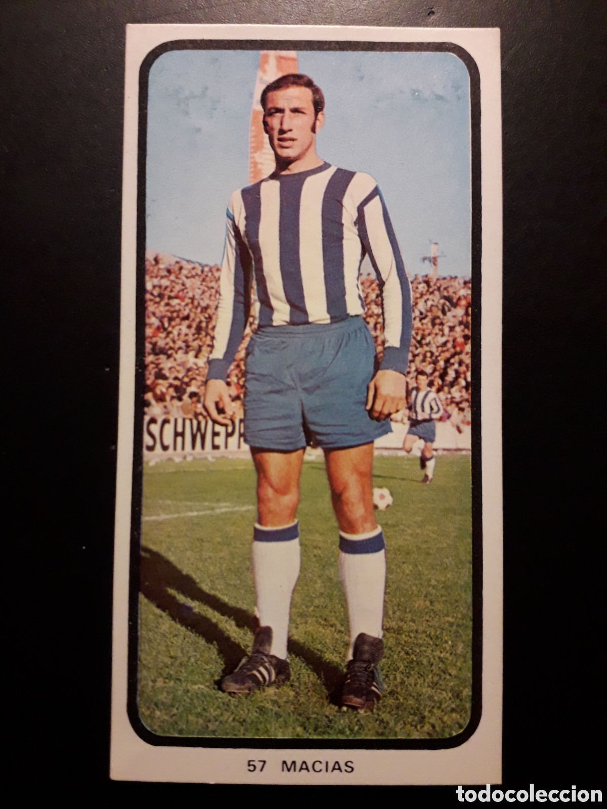 Cromos de F&uacute;tbol: MAC&Iacute;AS M&Aacute;LAGA N&deg; 57 RUIZ ROMERO 73 74 1973 1974, DESPEGADO, PEDIDO M&Iacute;NIMO 3&euro;