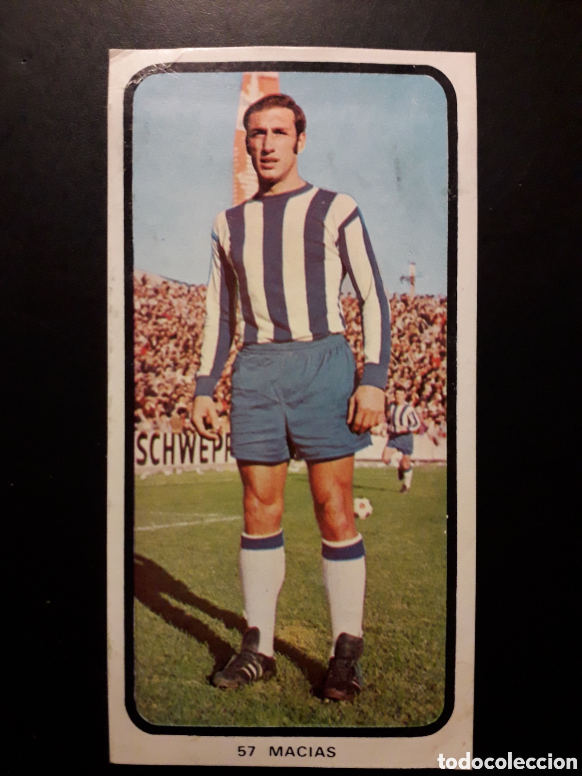 Cromos de F&uacute;tbol: MAC&Iacute;AS M&Aacute;LAGA N&deg; 57 RUIZ ROMERO 73 74 1973 1974, DESPEGADO, PEDIDO M&Iacute;NIMO 3&euro;.