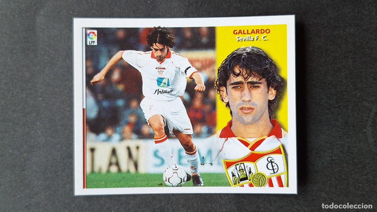 Fu&szlig;ball-Sticker: L3 GALLARDO SEVILLA F. C. LIGA ESTE 2002/2003 02 03 NUNCA PEGADO SIN PEGAR