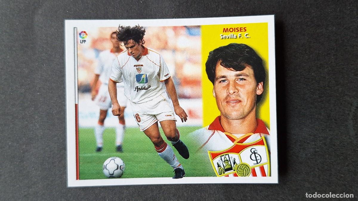 Football Stickers: L3 MOISES SEVILLA F. C. LIGA ESTE 2002/2003 02 03 NUNCA PEGADO SIN PEGAR