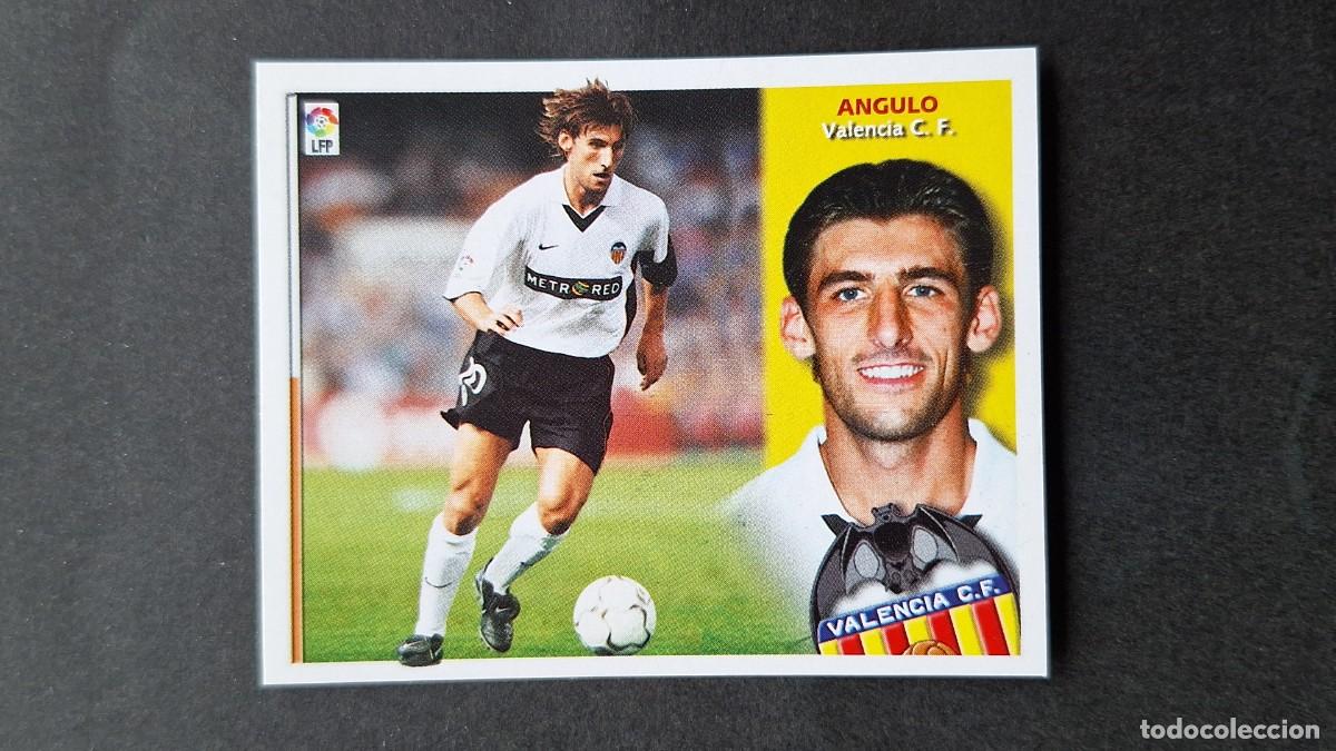 Fu&szlig;ball-Sticker: L3 ANGULO VALENCIA C. F. LIGA ESTE 2002/2003 02 03 NUNCA PEGADO SIN PEGAR