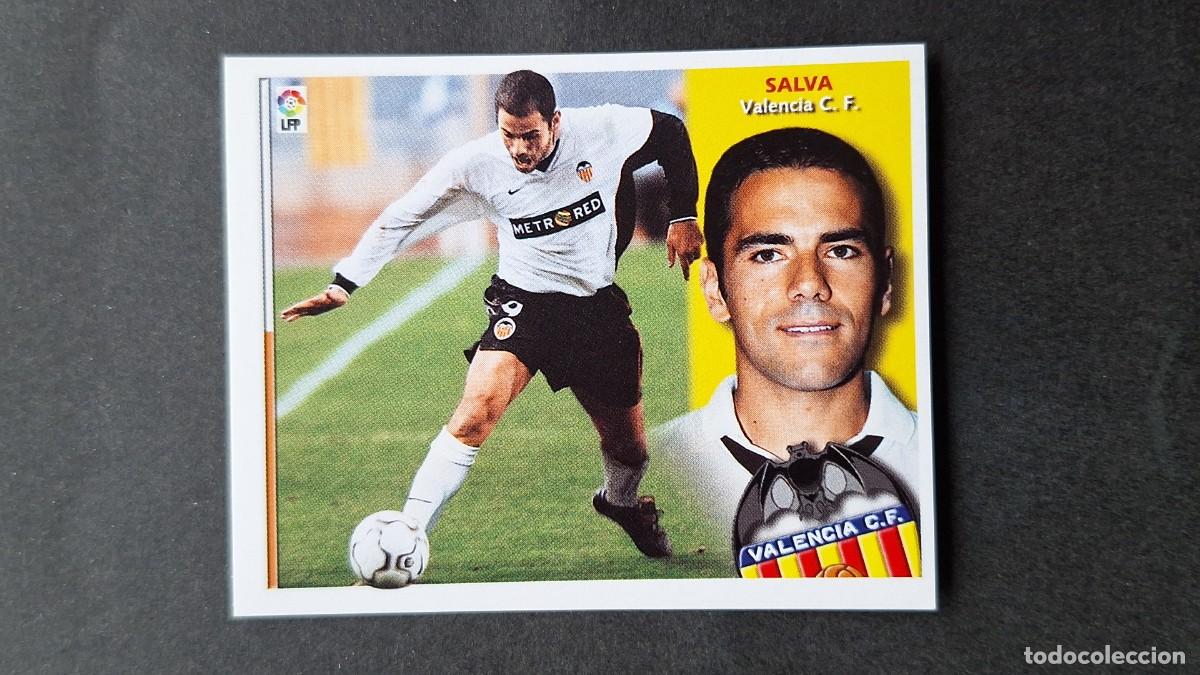 Fu&szlig;ball-Sticker: L3 SALVA VALENCIA C. F. LIGA ESTE 2002/2003 02 03 NUNCA PEGADO SIN PEGAR
