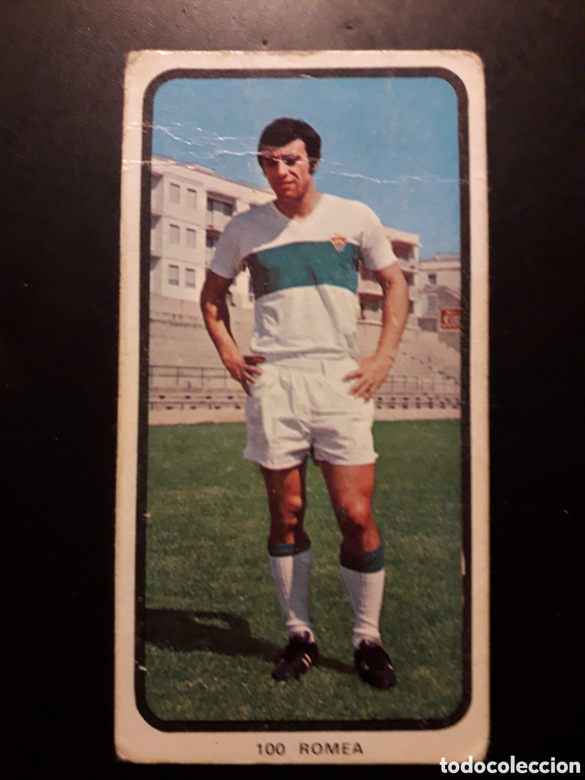 Cromos de F&uacute;tbol: ROMEA ELCHE N&deg; 100 RUIZ ROMERO 73 74 1973 1974, DESPEGADO, ARRUGAS PEDIDO M&Iacute;NIMO 3&euro;