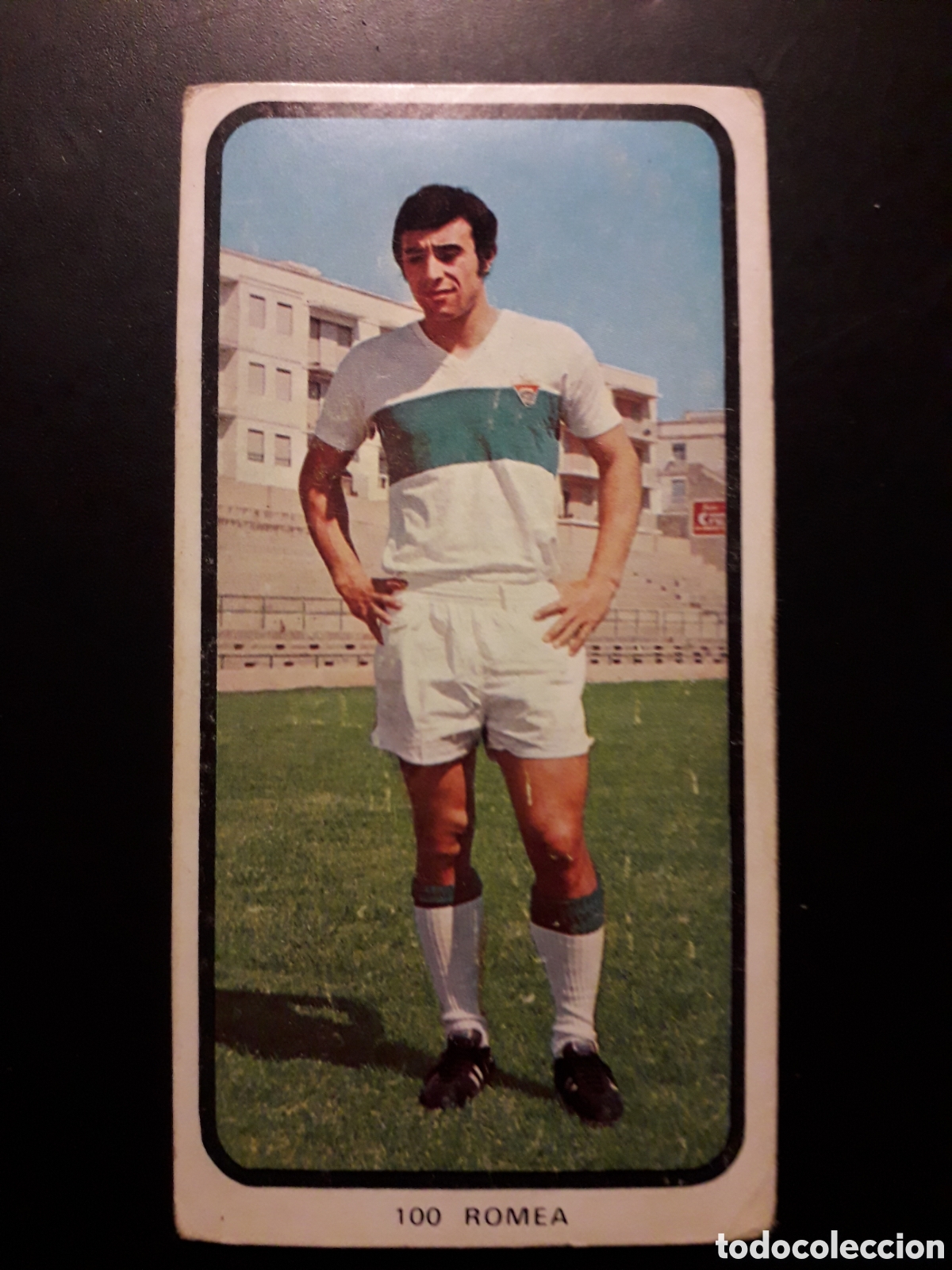 Cromos de F&uacute;tbol: ROMEA ELCHE N&deg; 100 RUIZ ROMERO 73 74 1973 1974, DESPEGADO, PEDIDO M&Iacute;NIMO 3&euro;