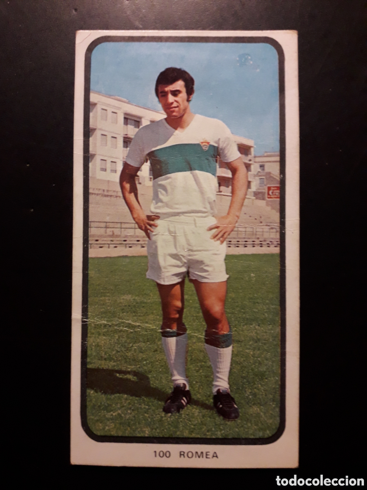 Cromos de F&uacute;tbol: ROMEA ELCHE N&deg; 100 RUIZ ROMERO 73 74 1973 1974, DESPEGADO, PEDIDO M&Iacute;NIMO 3&euro;
