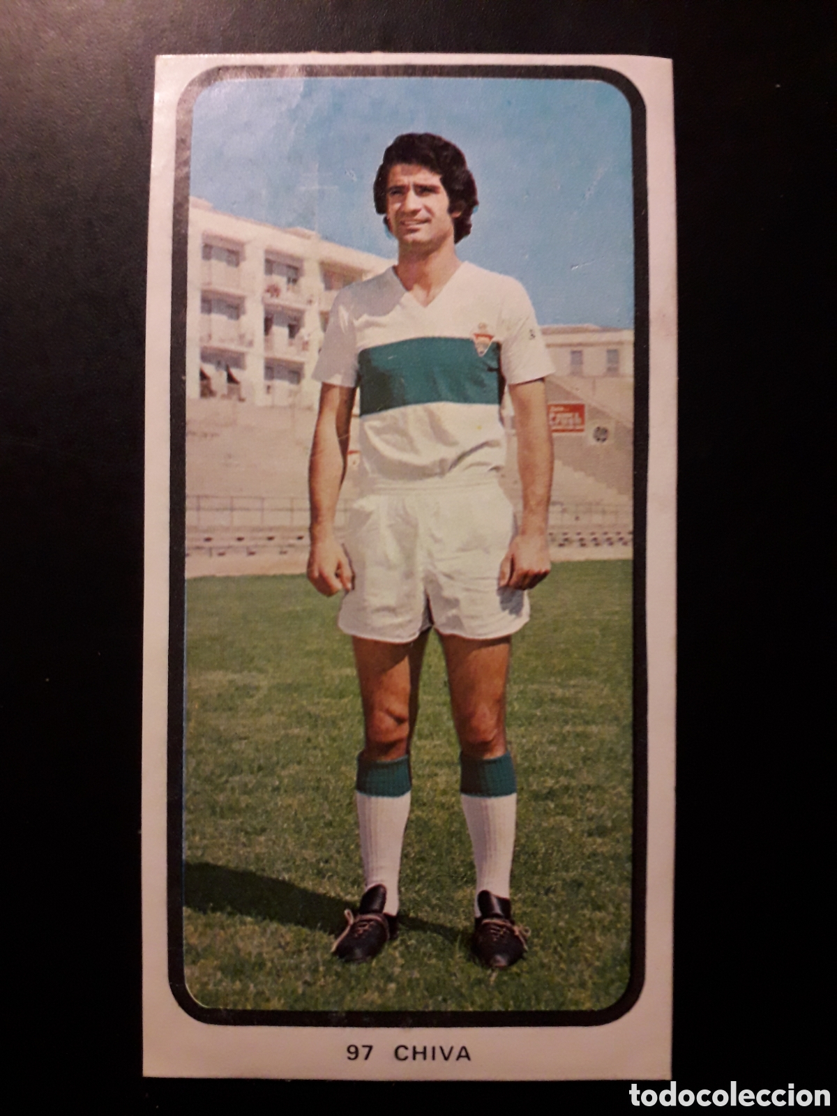 Cromos de F&uacute;tbol: CHIVA ELCHE N&deg; 97 RUIZ ROMERO 73 74 1973 1974, DESPEGADO, PEDIDO M&Iacute;NIMO 3&euro;