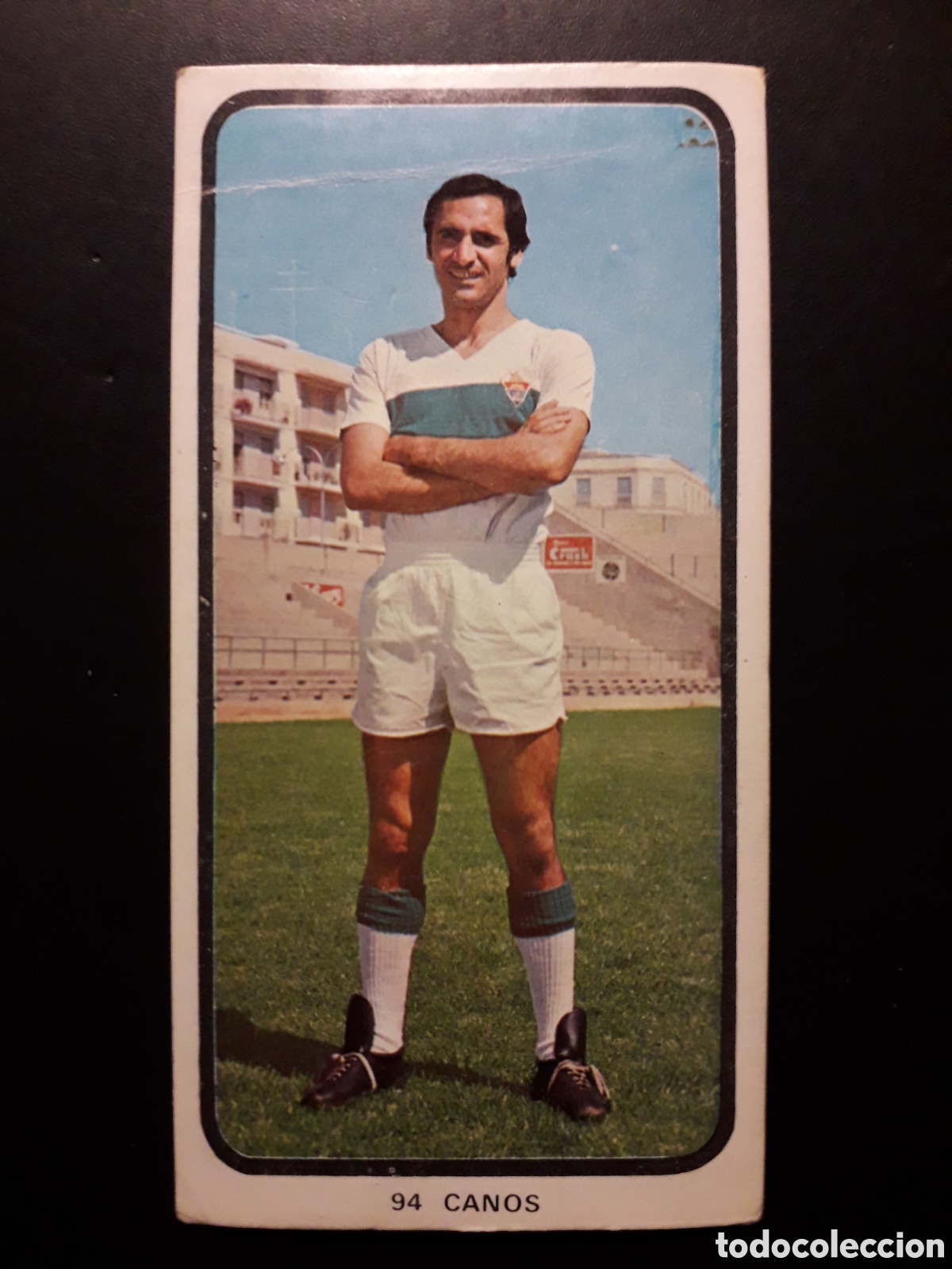 Cromos de F&uacute;tbol: CAN&Oacute;S ELCHE N&deg; 94 RUIZ ROMERO 73 74 1973 1974, DESPEGADO, ARRUGA, PEDIDO M&Iacute;NIMO 3&euro;