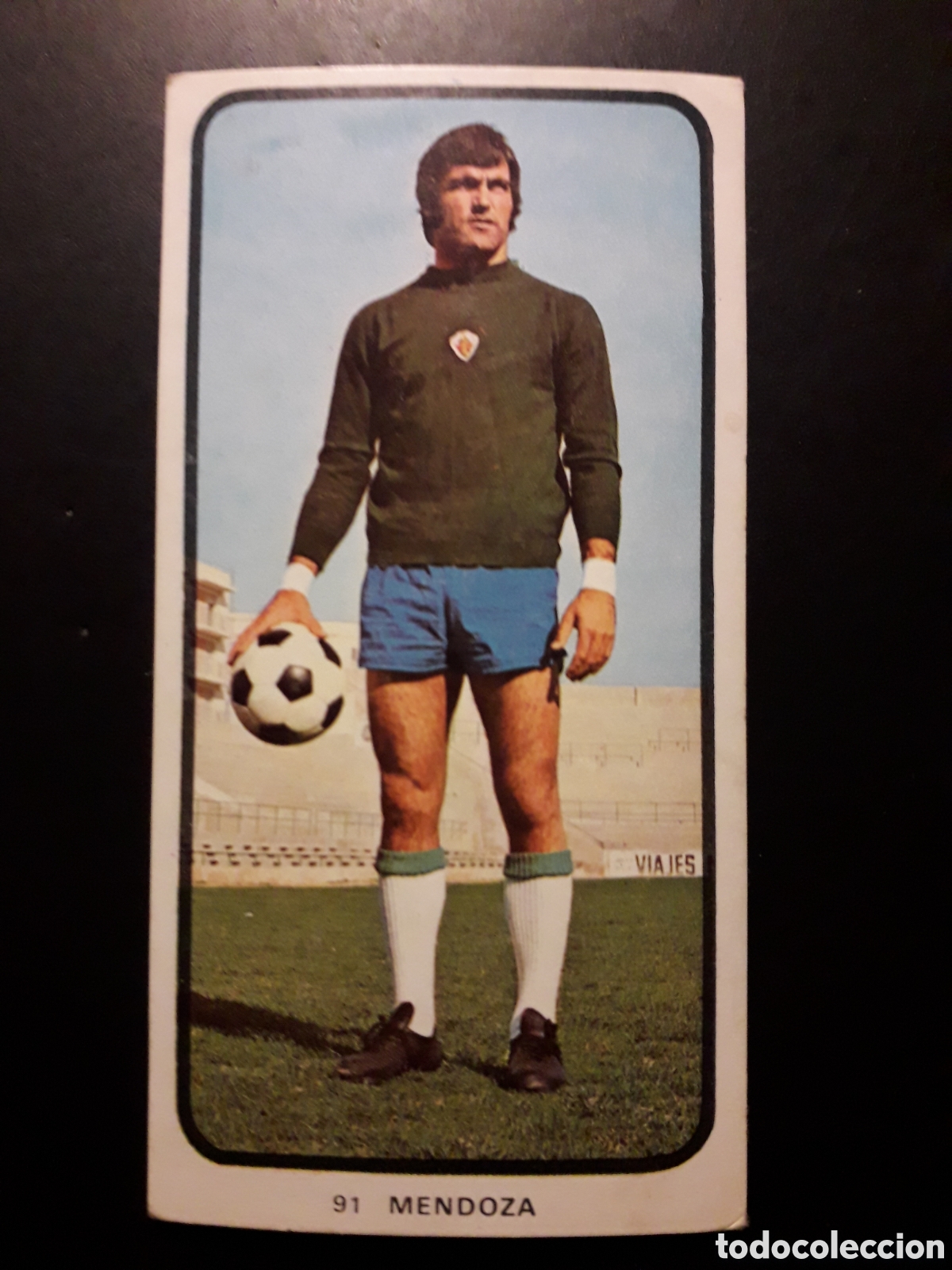 Cromos de F&uacute;tbol: MENDOZA ELCHE N&deg; 91 RUIZ ROMERO 73 74 1973 1974, SIN PEGAR, PEDIDO M&Iacute;NIMO 3&euro;