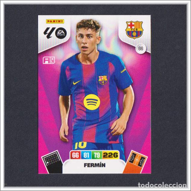 Cromos de Futebol: ADRENALYN XL 2025 2026 25 26 PANINI FERMIN 66 BARCELONA BAR&Ccedil;A COLECCI&Oacute;N ALBUM LIGA F&Uacute;TBOL