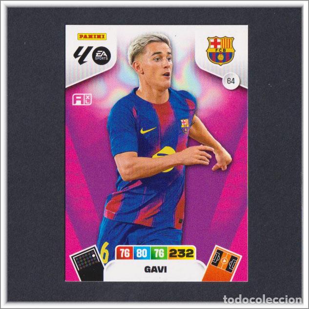 Fu&szlig;ball-Sticker: ADRENALYN XL 2025 2026 25 26 PANINI GAVI 64 BARCELONA BAR&Ccedil;A COLECCI&Oacute;N ALBUM LIGA F&Uacute;TBOL