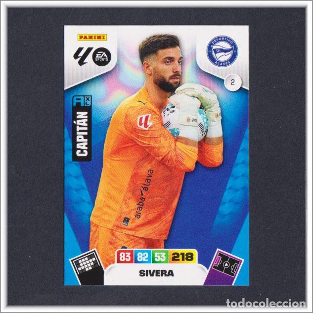 Fu&szlig;ball-Sticker: ADRENALYN XL 2025 2026 25 26 PANINI SIVERA 2 ALAV&Eacute;S LIGA ALBUM COLECCI&Oacute;N F&Uacute;TBOL