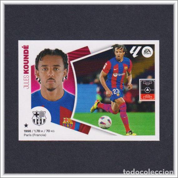 Figurine di Calcio: LIGA ESTE 2024 2025 24 25 PANINI KOUNDE 5 BARCELONA BAR&Ccedil;A COLECCI&Oacute;N ALBUM 1&ordf; EDICI&Oacute;N