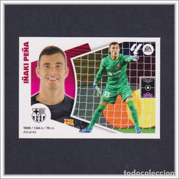 Fu&szlig;ball-Sticker: LIGA ESTE 2024 2025 24 25 PANINI I&Ntilde;AKI PE&Ntilde;A 4 BARCELONA BAR&Ccedil;A COLECCI&Oacute;N ALBUM 1&ordf; EDICI&Oacute;N