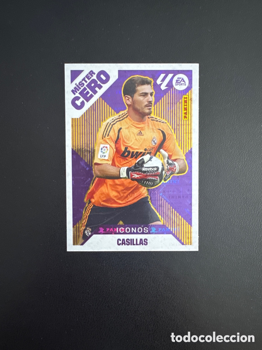 Fu&szlig;ball-Sticker: CASILLAS MISTER CERO NUMERO 14 LIGA ESTE 2025 2026