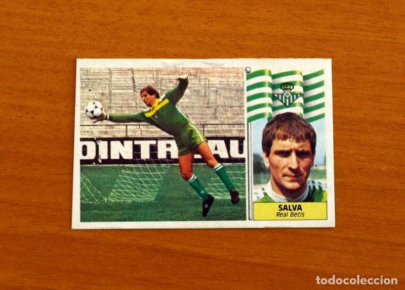 Figurine di Calcio: Real Betis - Salva - Ediciones Este Liga 1986-1987, 86-87 - Cromo Nunca pegado