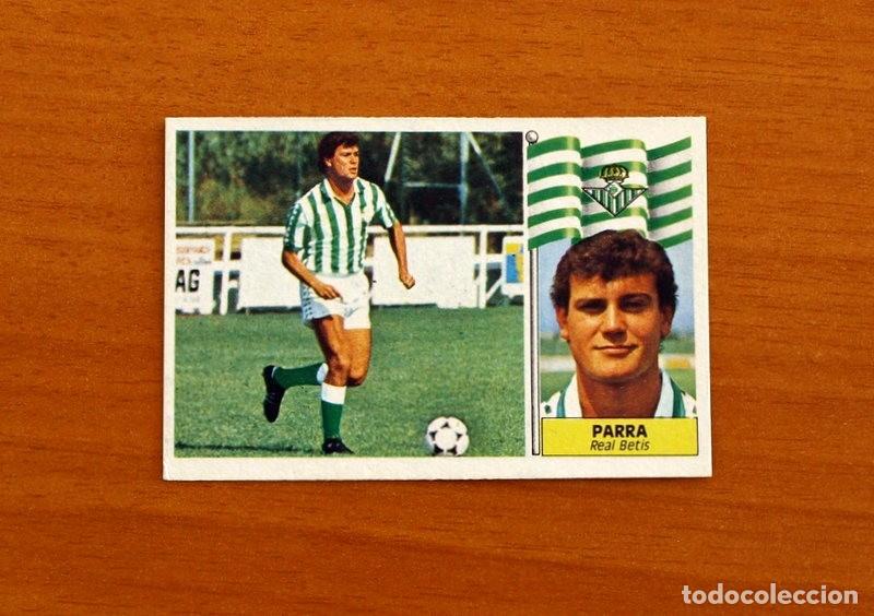 Cromos de F&uacute;tbol: Real Betis - Parra - Ediciones Este Liga 1986-1987, 86-87 - Cromo Nunca pegado