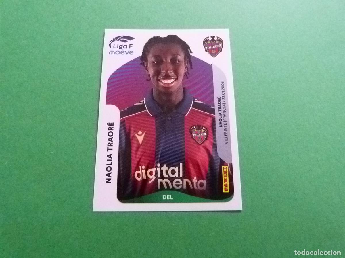 Cromos de Futebol: CROMO F&Uacute;TBOL TRAOR&Eacute; LEVANTE U.D. SIN PEGAR N&ordm; 241 LIGA FEMENINA 2025-2026/25-26 PANINI