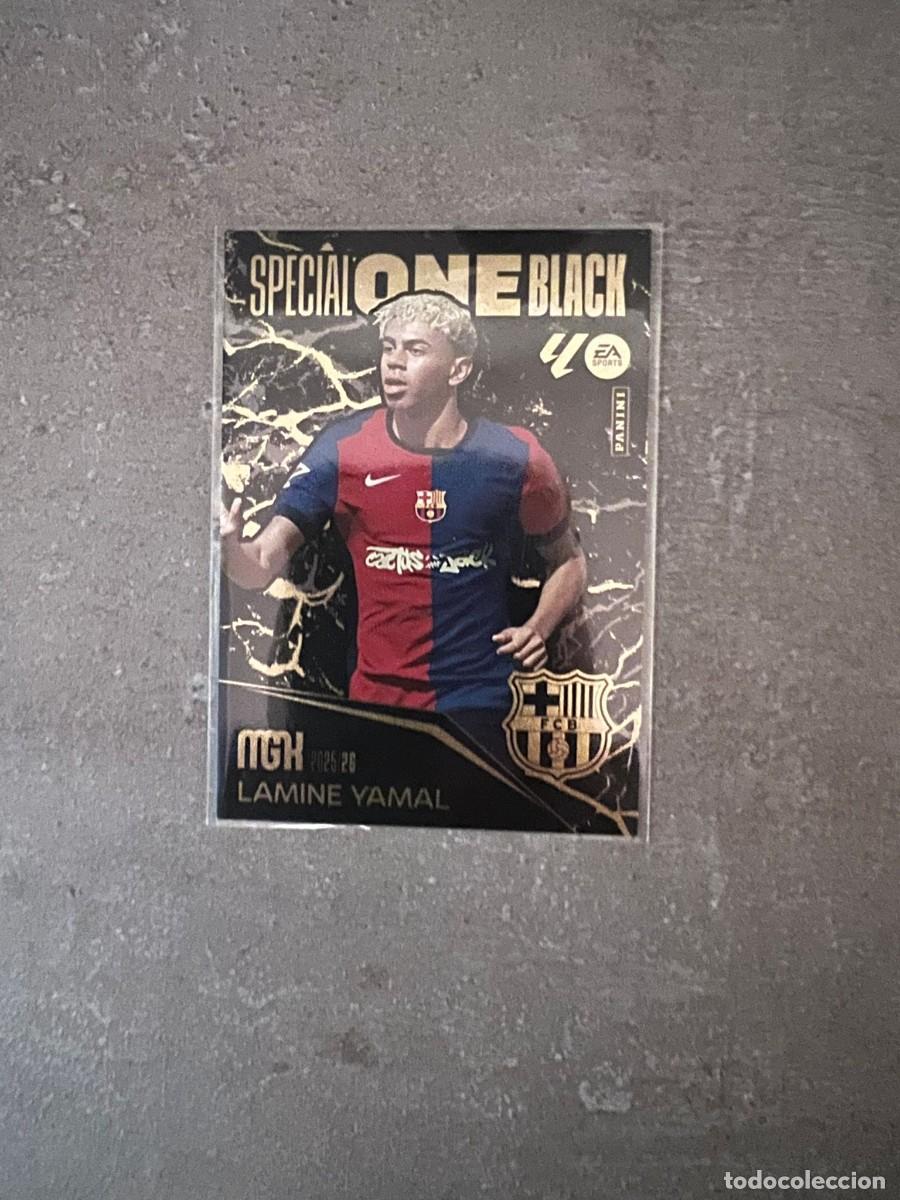 Cromos de F&uacute;tbol: SpecialOne Black Lamine Yamal Megacracks 25/26 2025 2026 MGK