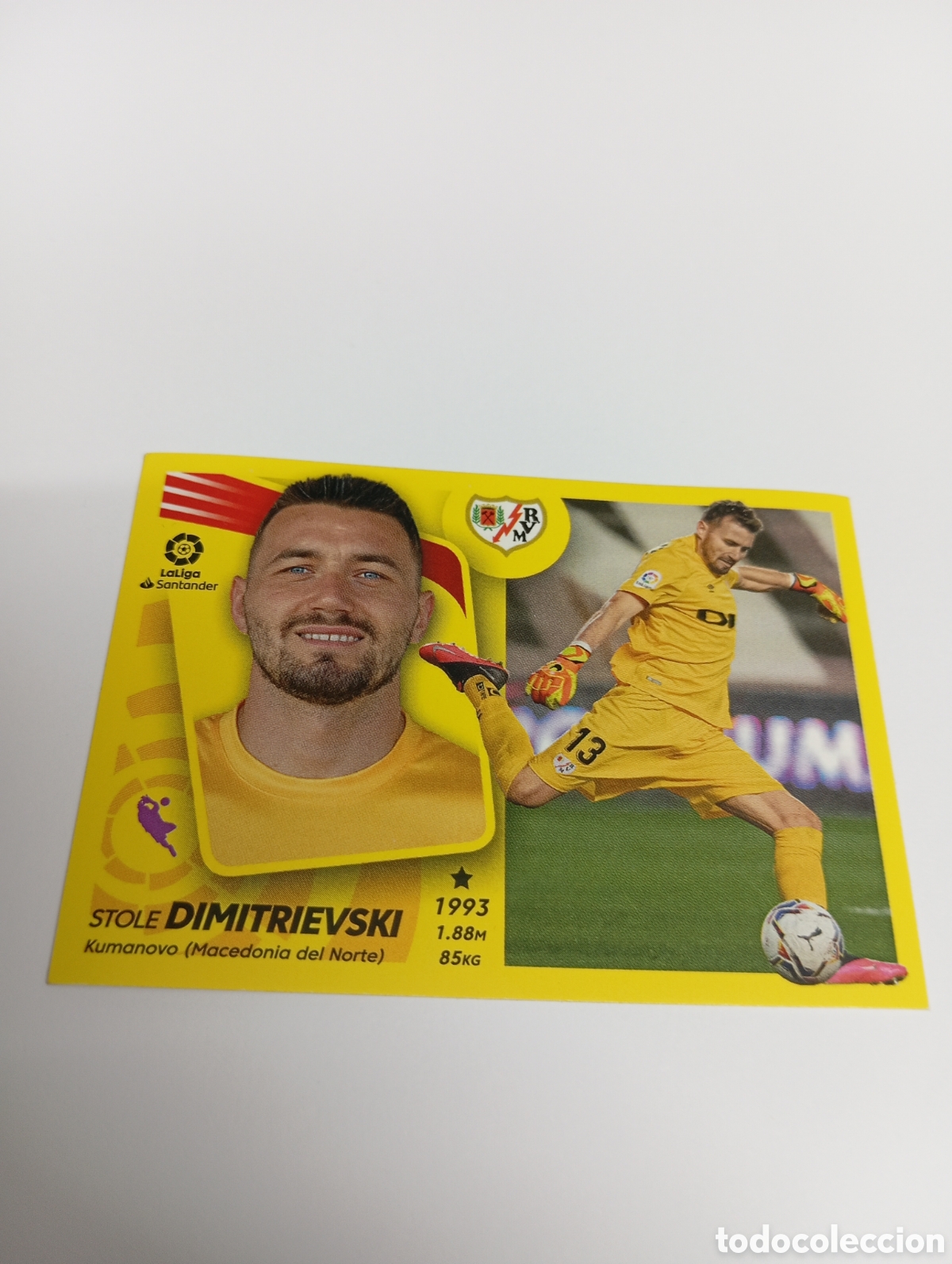 Figurine di Calcio: Dimitrievski 5 RAYO VALLECANO 21-22 ESTE 2021 2022 PANINI
