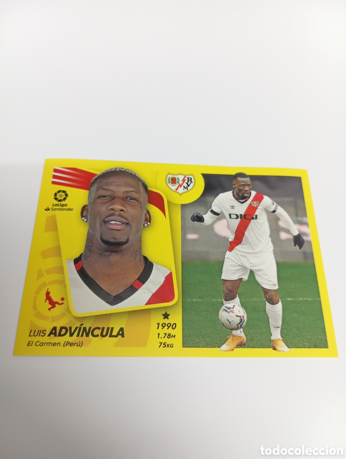 Cromos de Futebol: Advincula 7 RAYO VALLECANO 21-22 ESTE 2021 2022 PANINI