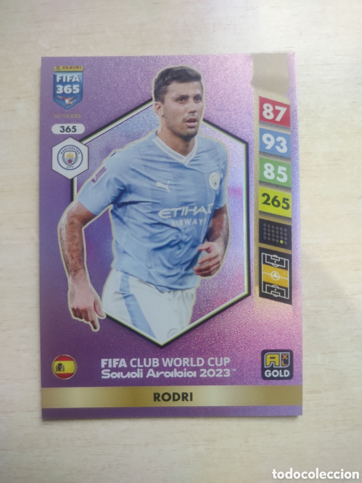 Football Stickers: RODRI 365 ADRENALYN XL FIFA 365 2024 2025 24 25