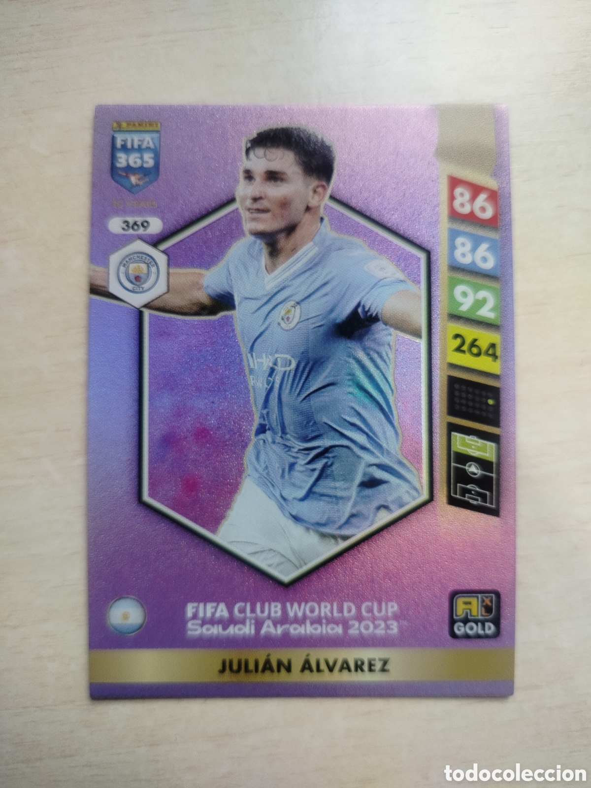 Cromos de Futebol: JULIAN ALVAREZ 369 ADRENALYN XL FIFA 365 2024 2025 24 25