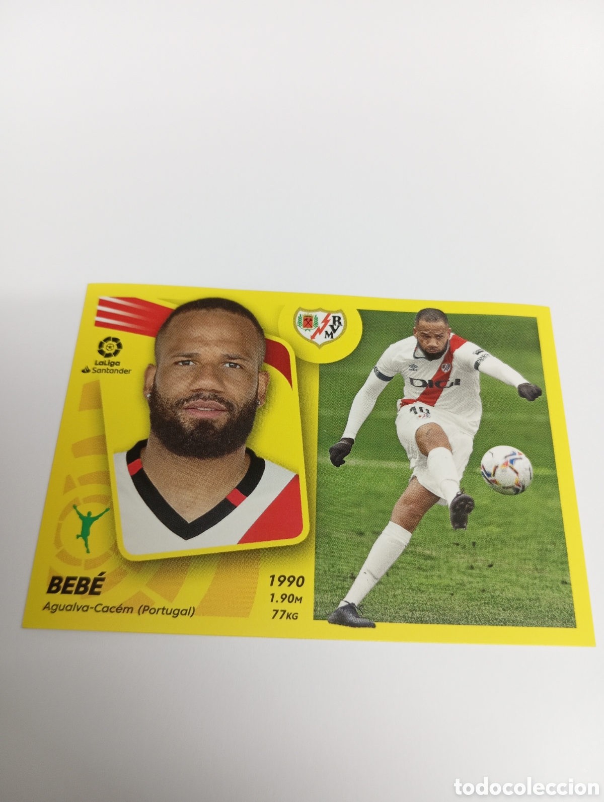 Cromos de Futebol: Beb&eacute; 17 RAYO VALLECANO 21-22 ESTE 2021 2022 PANINI