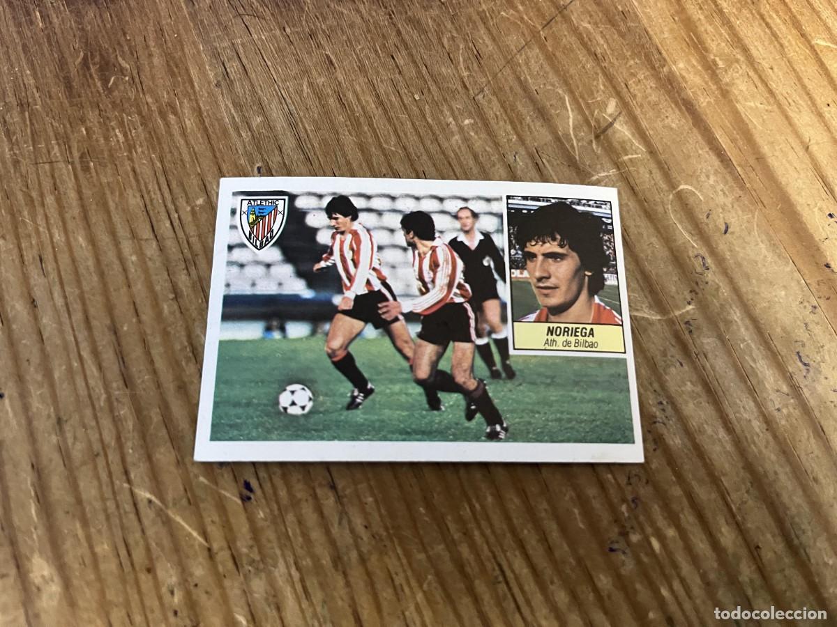 Fu&szlig;ball-Sticker: CROMO SIN PEGAR NUNCA PEGADO ALBUM LIGA ESTE 84 85 1984 1985 ATHLETIC BILBAO NORIEGA