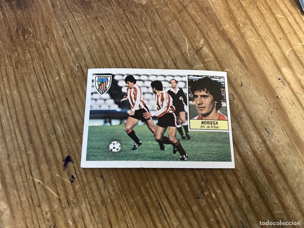 Fu&szlig;ball-Sticker: CROMO SIN PEGAR NUNCA PEGADO ALBUM LIGA ESTE 84 85 1984 1985 ATHLETIC BILBAO NORIEGA