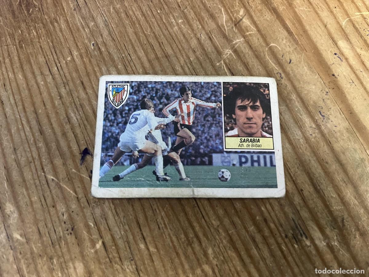 Fu&szlig;ball-Sticker: CROMO SIN PEGAR NUNCA PEGADO ALBUM LIGA ESTE 84 85 1984 1985 ATHLETIC BILBAO SARABIA
