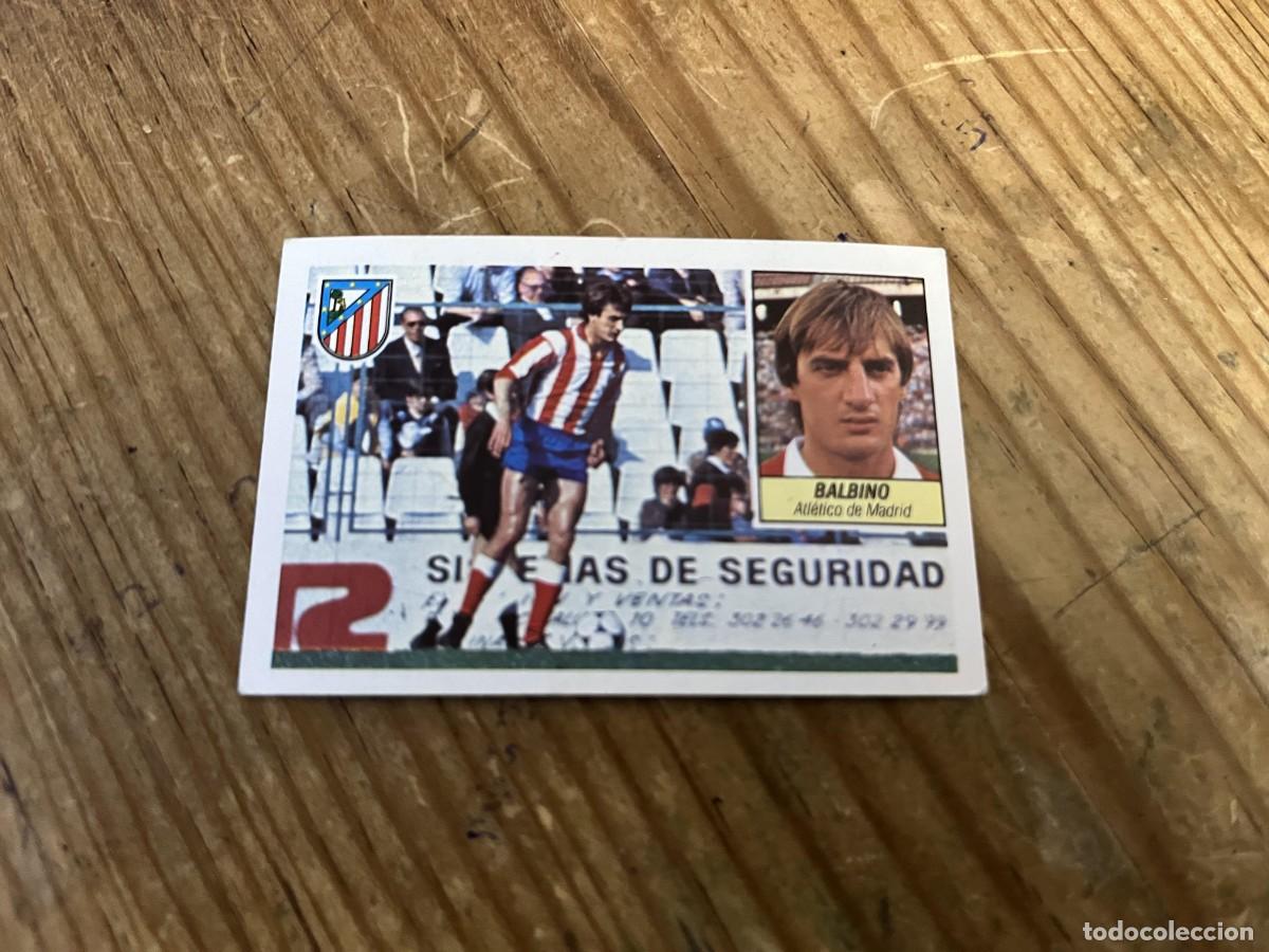 Fu&szlig;ball-Sticker: CROMO SIN PEGAR NUNCA PEGADO ALBUM LIGA ESTE 84 85 1984 1985 ATLETICO MADRID BALBINO
