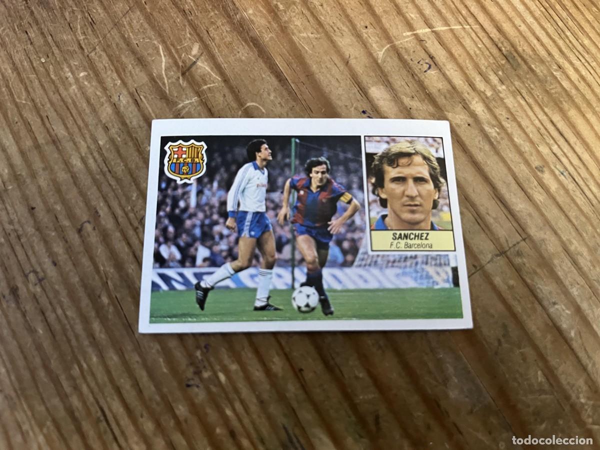 Football Stickers: CROMO SIN PEGAR NUNCA PEGADO ALBUM LIGA ESTE 84 85 1984 1985 BARCELONA SANCHEZ