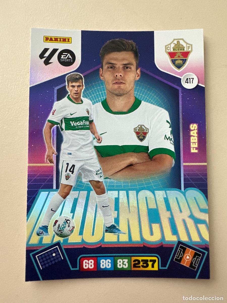 Figurine di Calcio: 417 Aleix Febas, Elche CF, Influencers, Panini Adrenalyn XL La Liga 2025 2026 25 26