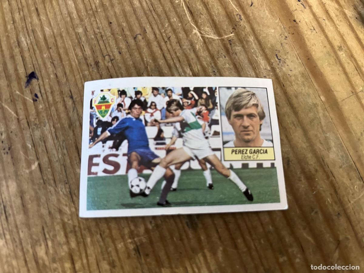 Fu&szlig;ball-Sticker: CROMO SIN PEGAR NUNCA PEGADO ALBUM LIGA ESTE 84 85 1984 1985 ELCHE PEREZ GARCIA