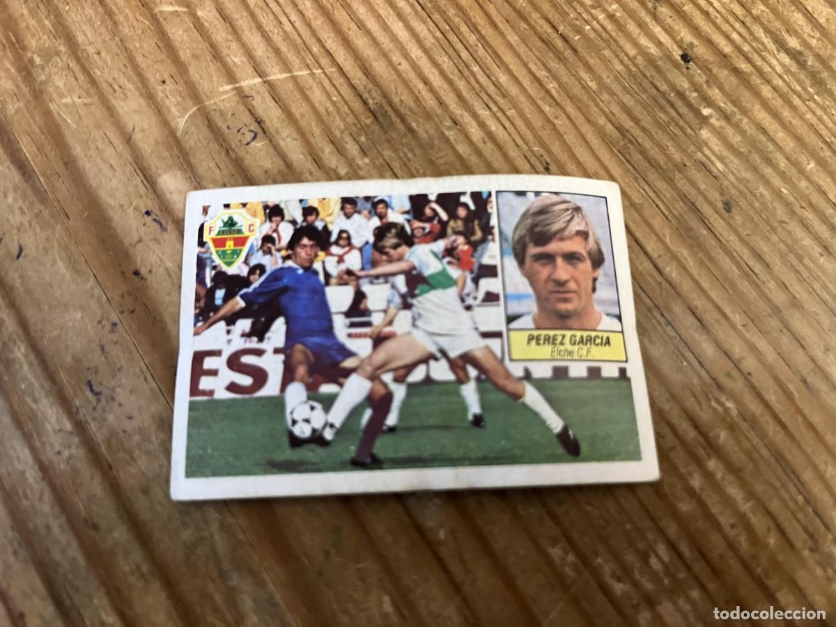 Fu&szlig;ball-Sticker: CROMO SIN PEGAR NUNCA PEGADO ALBUM LIGA ESTE 84 85 1984 1985 ELCHE PEREZ GARCIA
